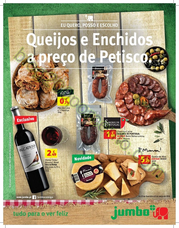 Antevisão Folheto JUMBO promoções de 23 feverei