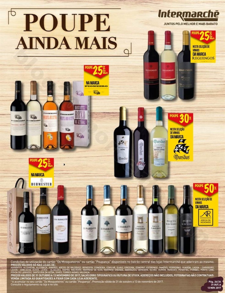 Antevisão Folheto INTERMARCHÉ Vinhos promoções