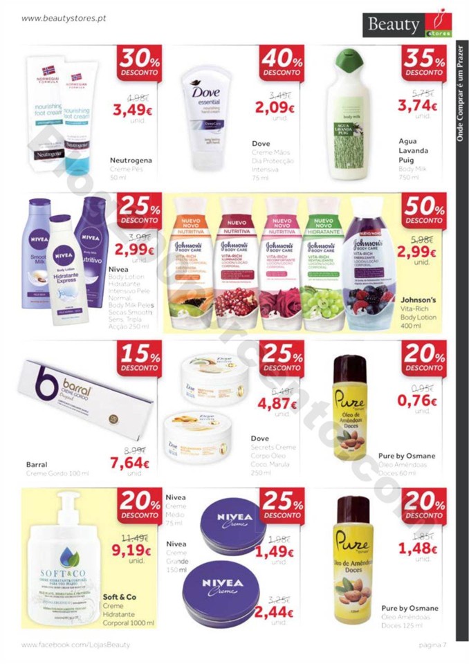 Antevisão Folheto BEAUTY STORES Promoções de 9 