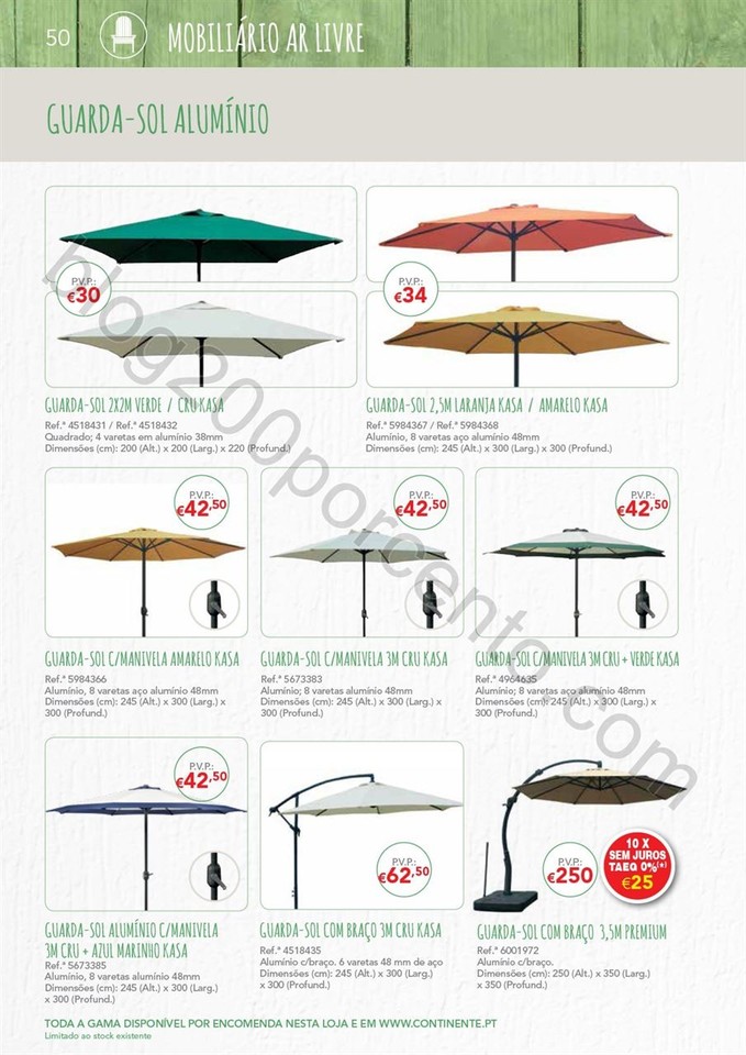 Novo Folheto CONTINENTE Ar Livre até 15 agosto p5