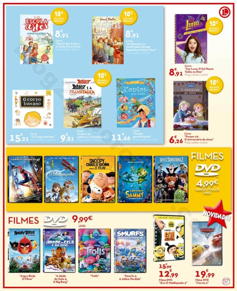 Antevisão Folheto Brinquedos E-LECLERC Promoçõe