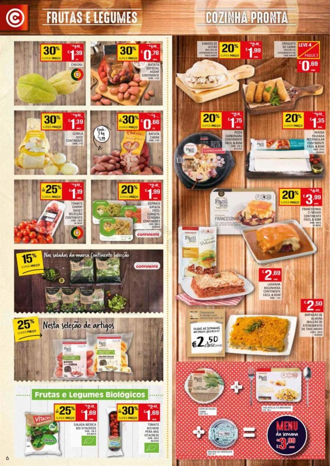 Antevisão Folheto CONTINENTE Promoções de 17 a 
