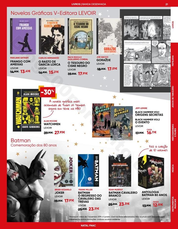 Antevisão Folheto FNAC Natal Promoções até 6 j