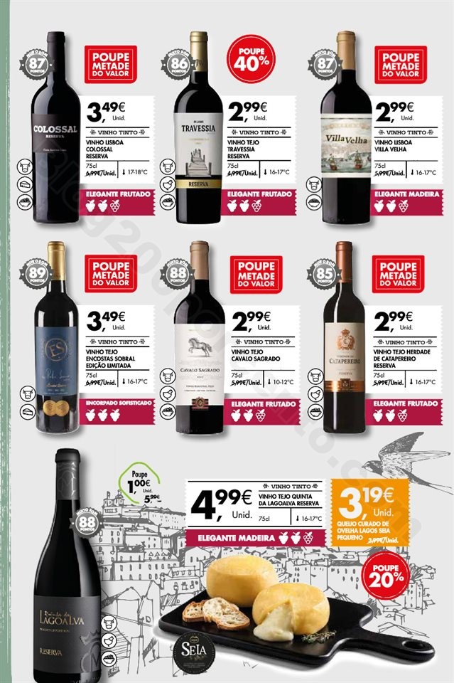 Antevisão Folheto PINGO DOCE Vinhos e Sabores Pro