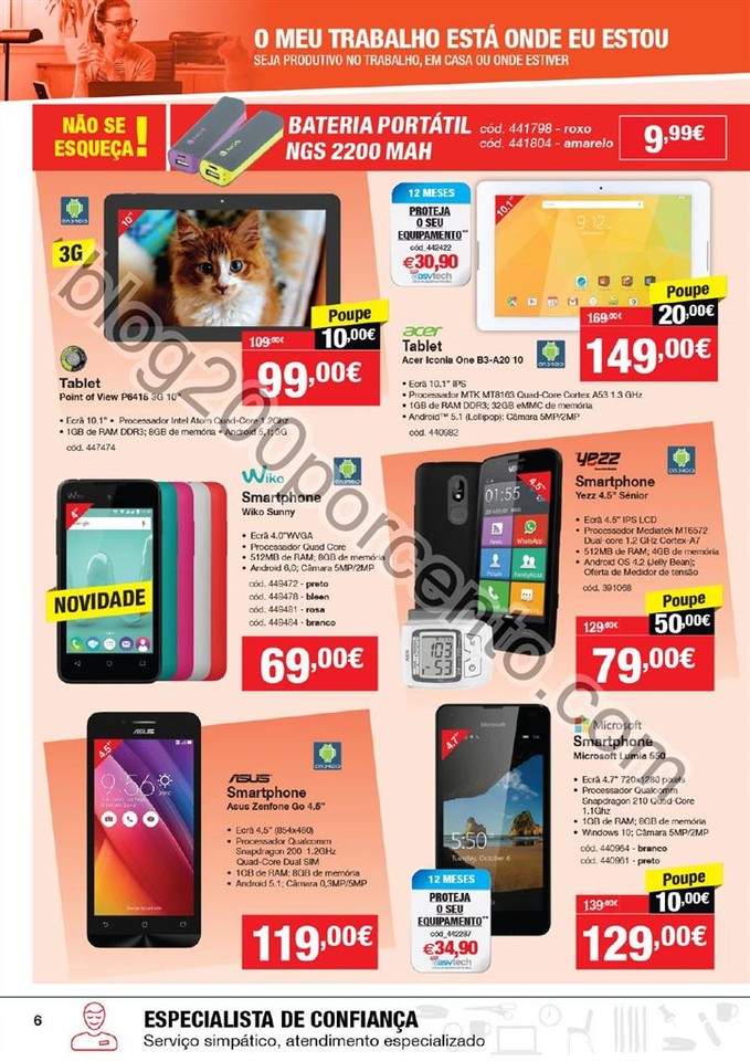 Antevisão Folheto STAPLES Promoções de 2 a 14 j