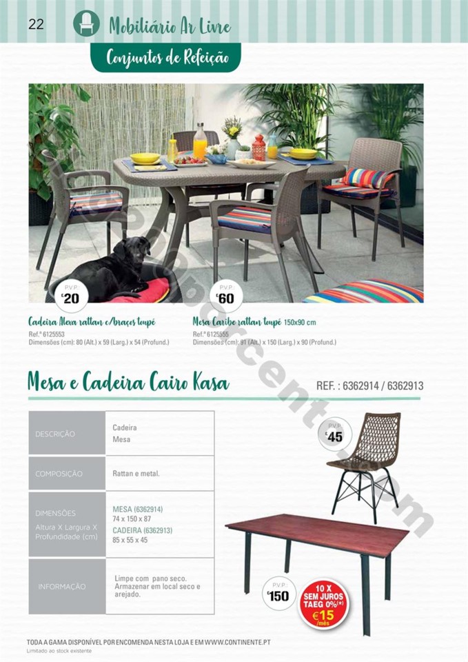 Antevisão Catálogo CONTINENTE Ar livre de 8 maio