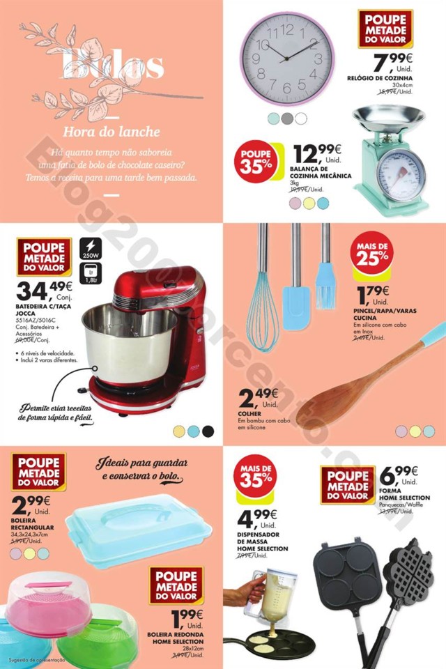 Antevisão Folheto PINGO DOCE Bazar Primavera 19 a