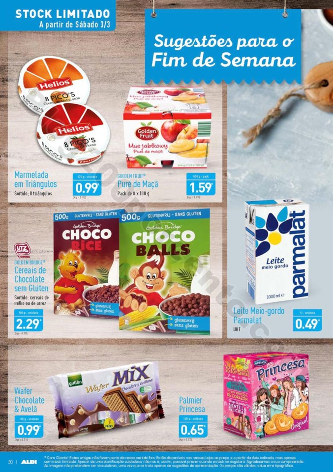 Antevisão Folheto ALDI Páscoa promoções a part