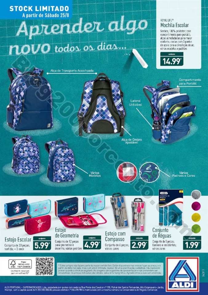 Antevisão Folheto ALDI Promoções a partir de 22