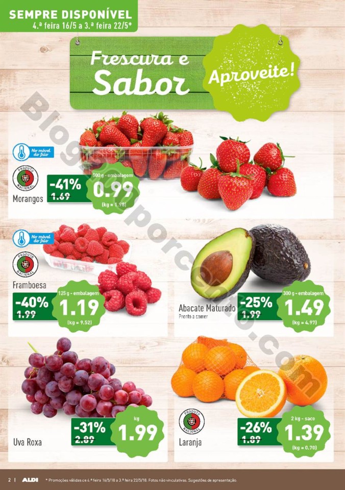 Antevisão Folheto ALDI Promoções a partir de 16