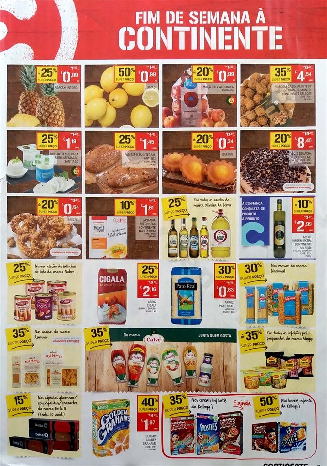 antevisao fim de semana continente folheto 22 a 25