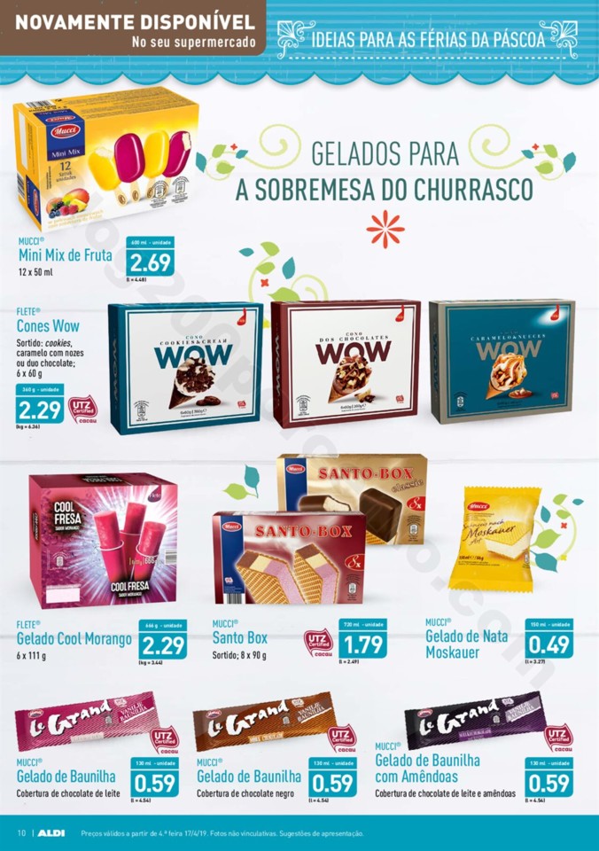 Antevisão Folheto ALDI Promoções a partir de 17