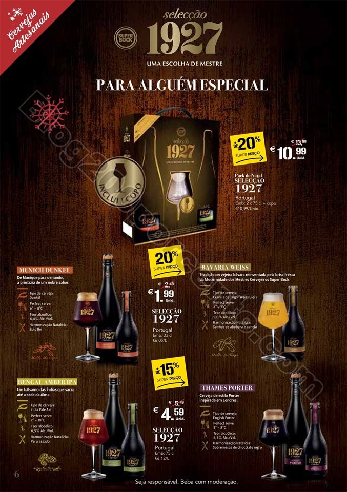 Antevisão Folheto CONTINENTE Cervejas 27 novembro