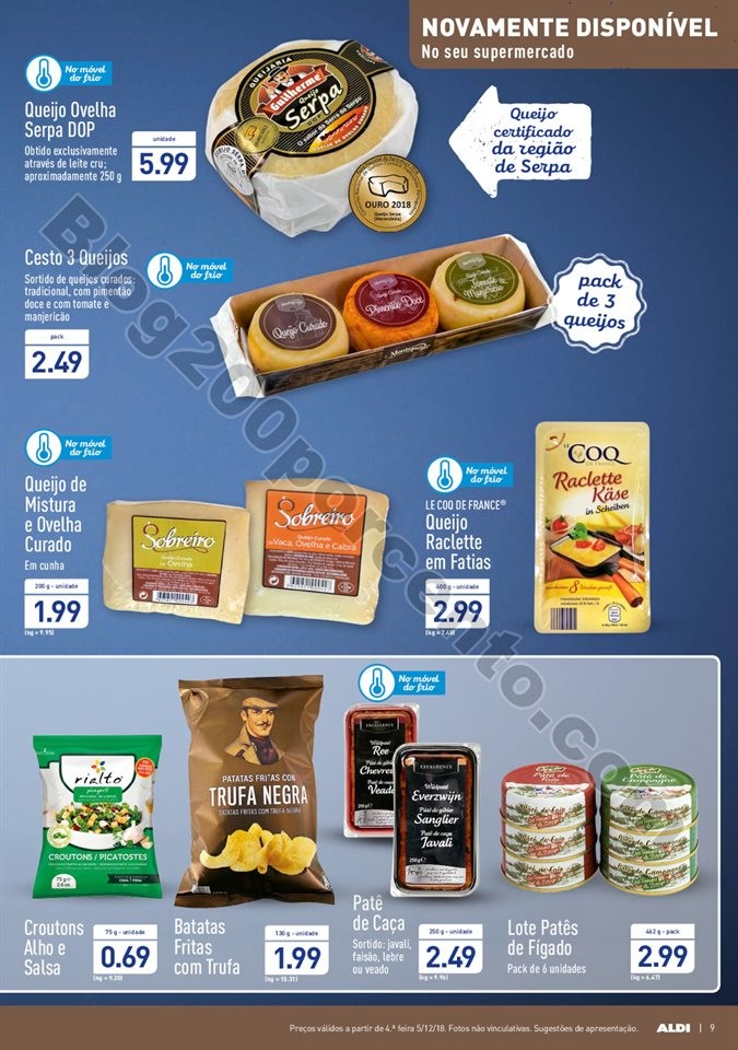 Antevisão Folheto ALDI Promoções a partir de 5 