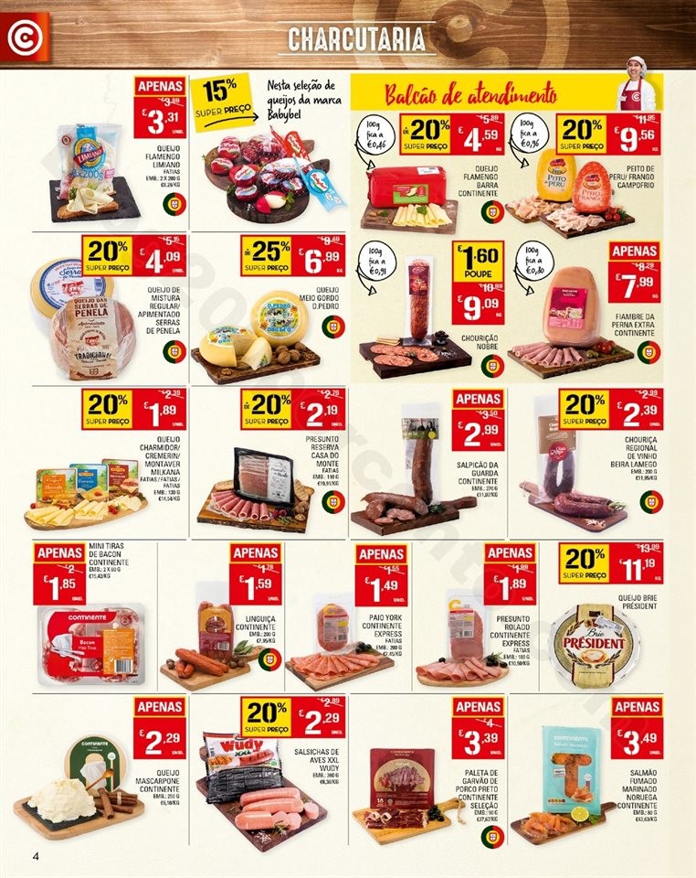 Antevisão Folheto CONTINENTE Promoções de 5 a 1