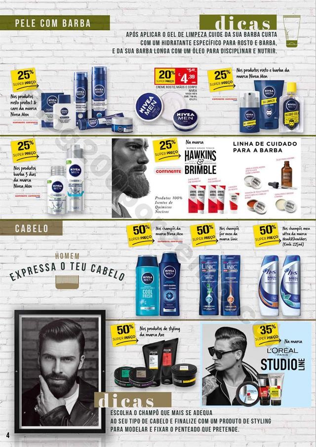 Antevisão Folheto CONTINENTE homem Promoções 28