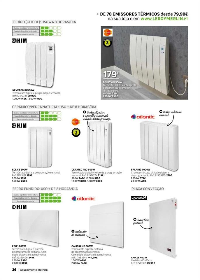 Catálogo conforto LEROY MERLIN Promoções de 25 