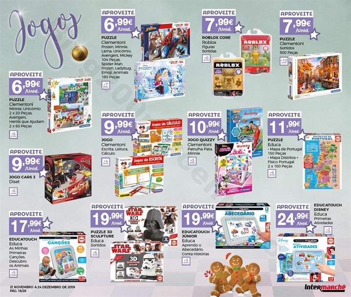 Antevisão Folheto INTERMARCHÉ Brinquedos Natal P