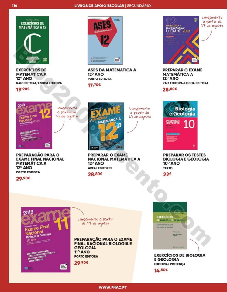 Antevisão Folheto FNAC Regresso às aulas promoç