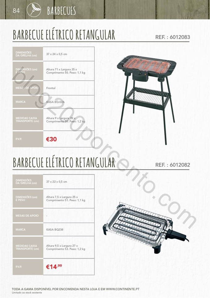 Novo Folheto CONTINENTE Ar Livre até 15 agosto p8