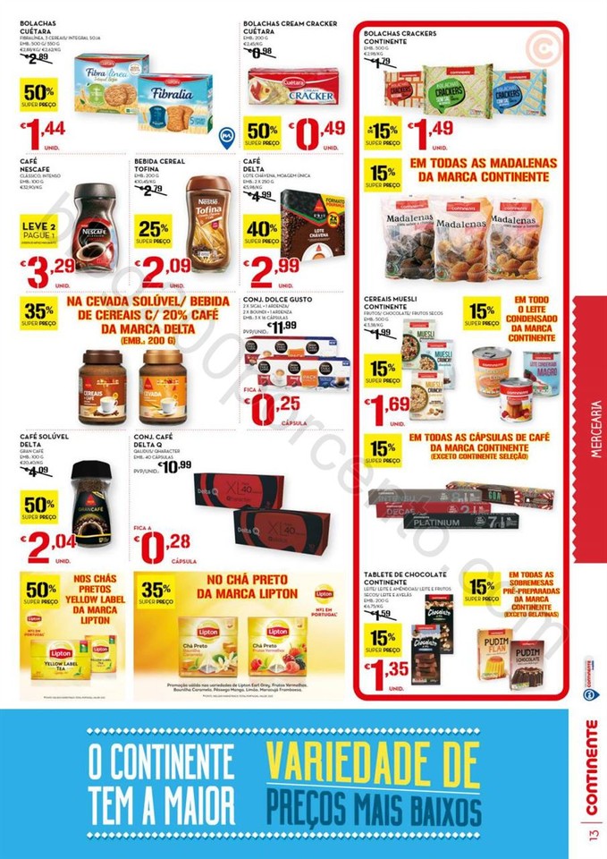 Antevisão Folheto CONTINENTE Promoções de 17 a 