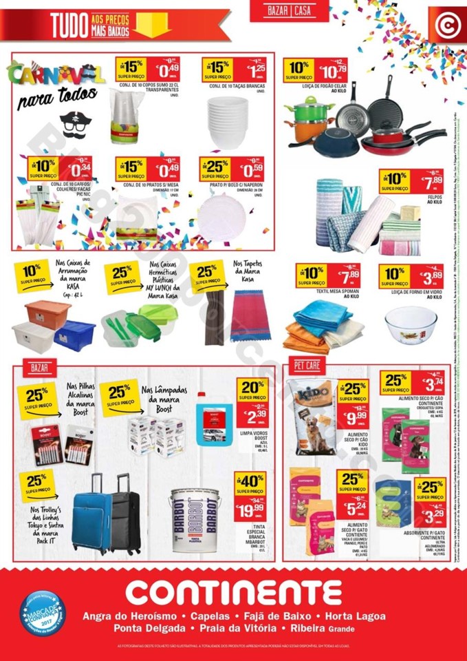 Antevisão Folheto CONTINENTE Açores Promoções 