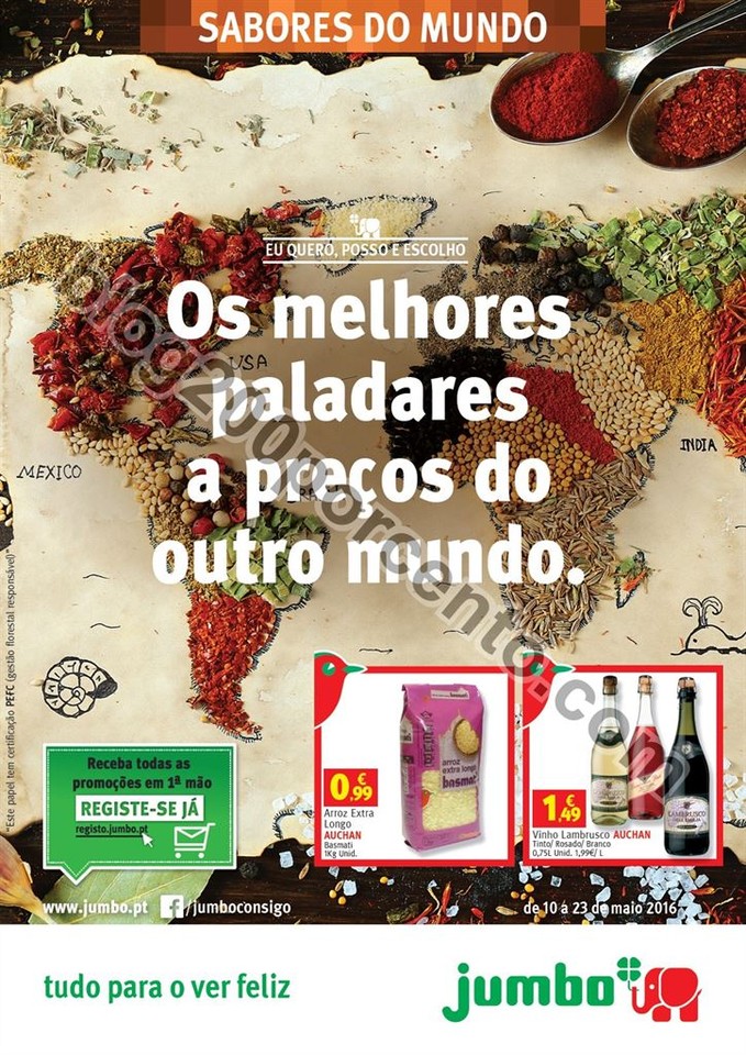Antevisão Folheto JUMBO Promoções de 10 a 23 ma