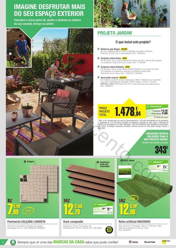 Novo Folheto LEROY MERLIN Promoções de 31 março