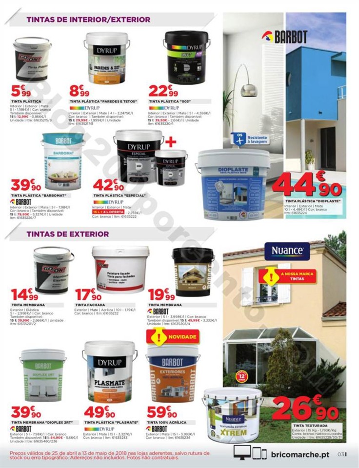 Antevisão Folheto BRICOMARCHÉ Promoções de 25 