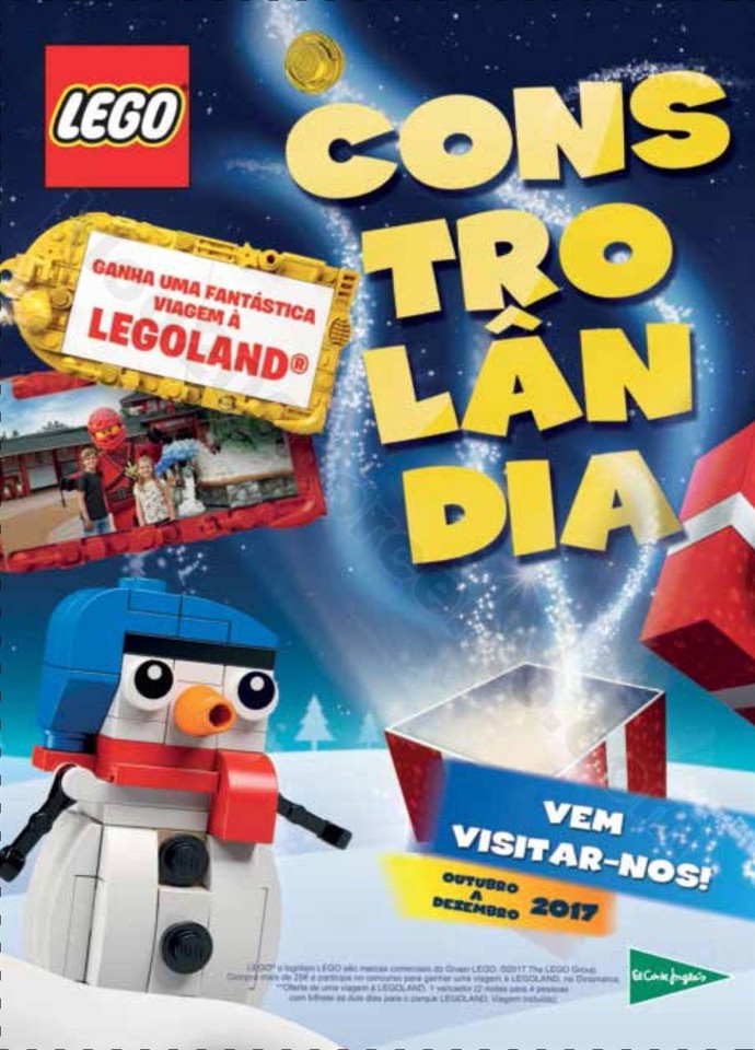 Antevisão Folheto Brinquedos Natal El Corte Ingl