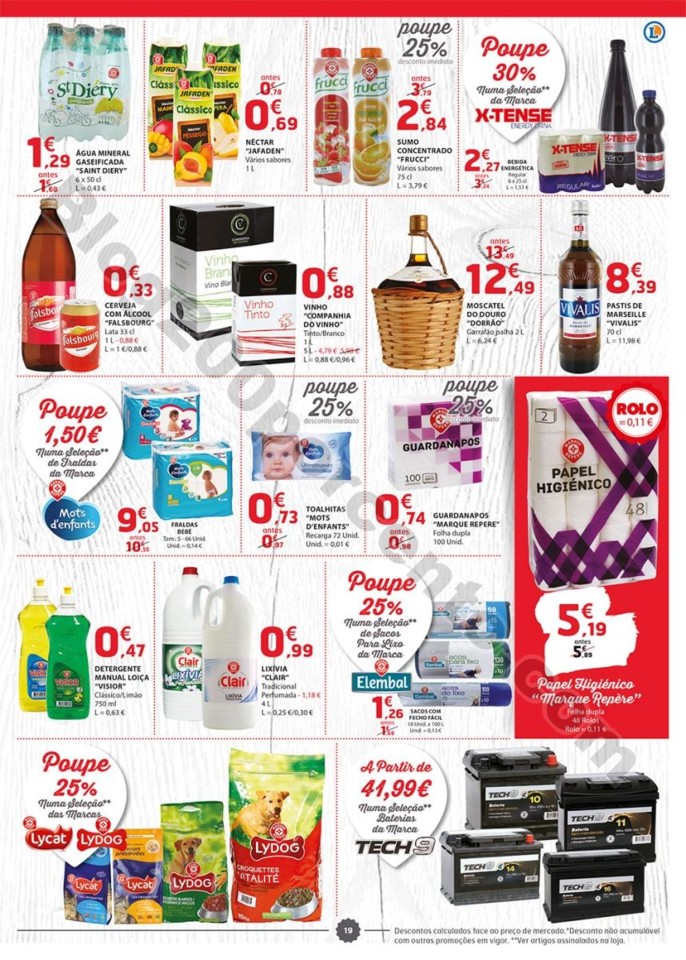 Antevisão Folheto E-LECLERC Promoções de 16 a 2