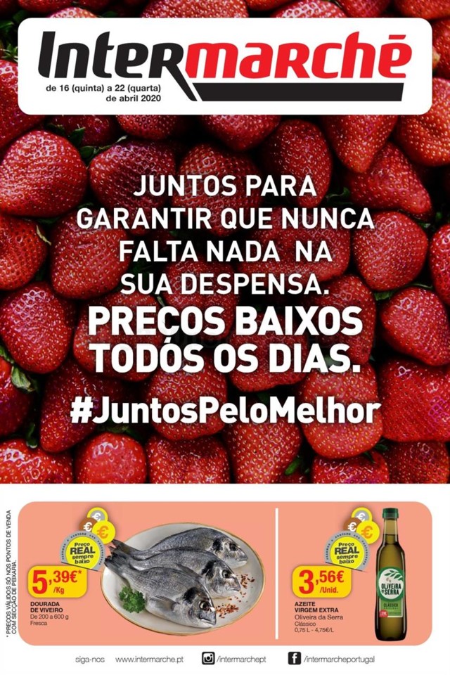 Antevisão Folheto INTERMARCHÉ Promoções de 16 