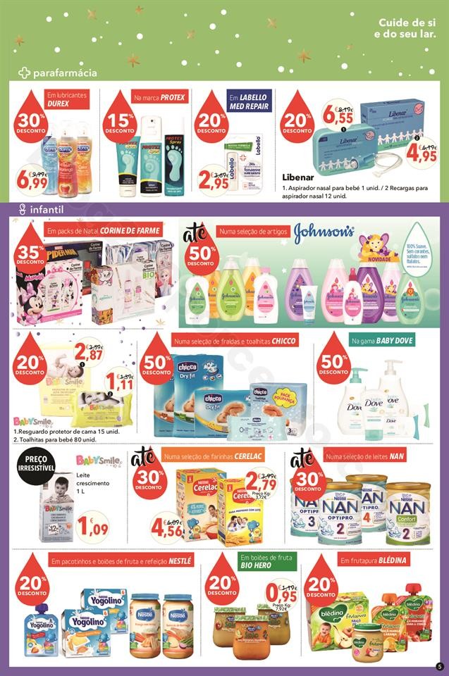 Antevisão Folheto CLAREL Natal promoções de 14 