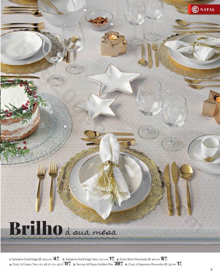 Antevisão Folheto NATAL Modelo decoração Natal 