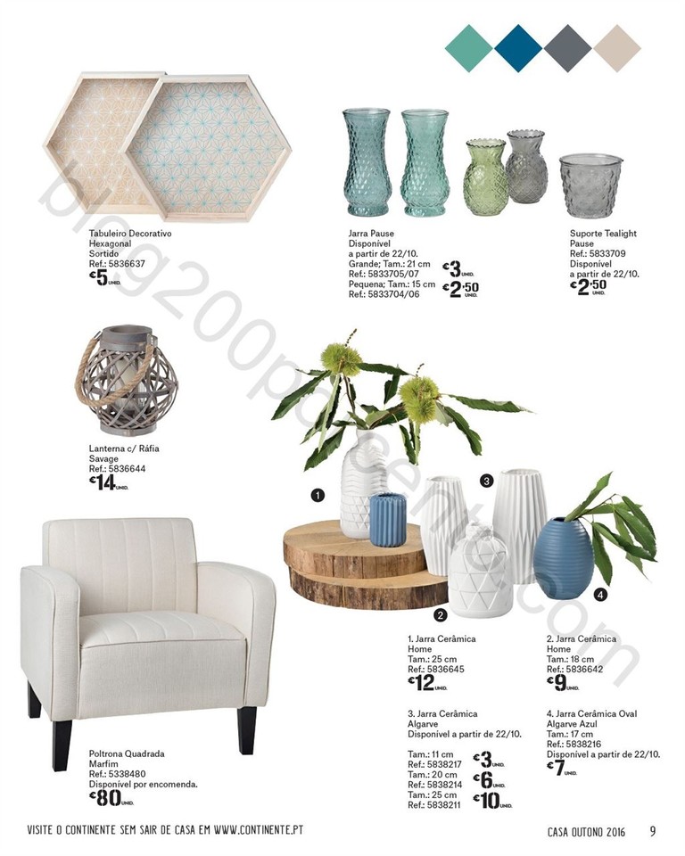 Antevisão folheto CONTINENTE Casa Outono de 18 a 