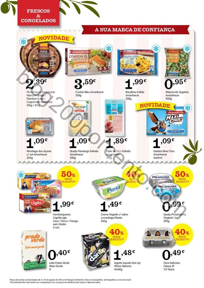 Novo Folheto AMANHECER Promoções até 15 agosto 