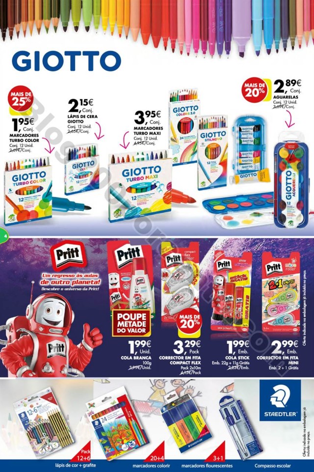 Antevisão Folheto PINGO DOCE Regresso aulas 23 ag