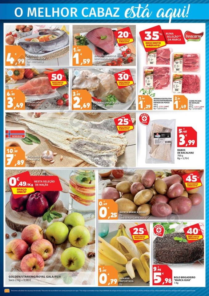 Folheto Extra E-LECLERC Cabazes promoções de 6 a