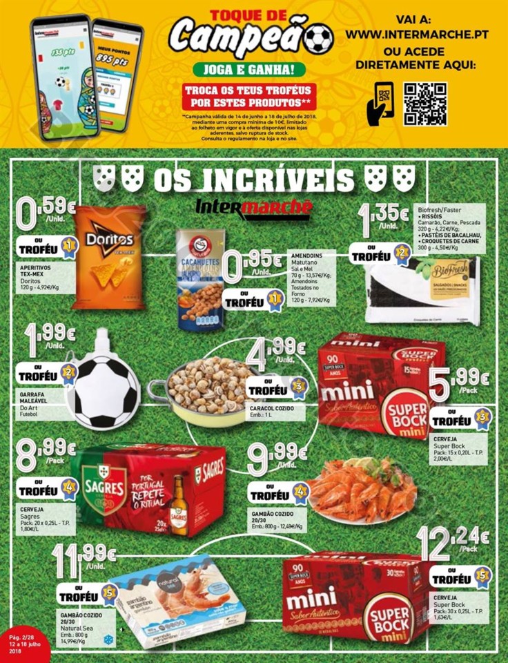 Antevisão Folheto INTERMARCHÉ Promoções de 12 