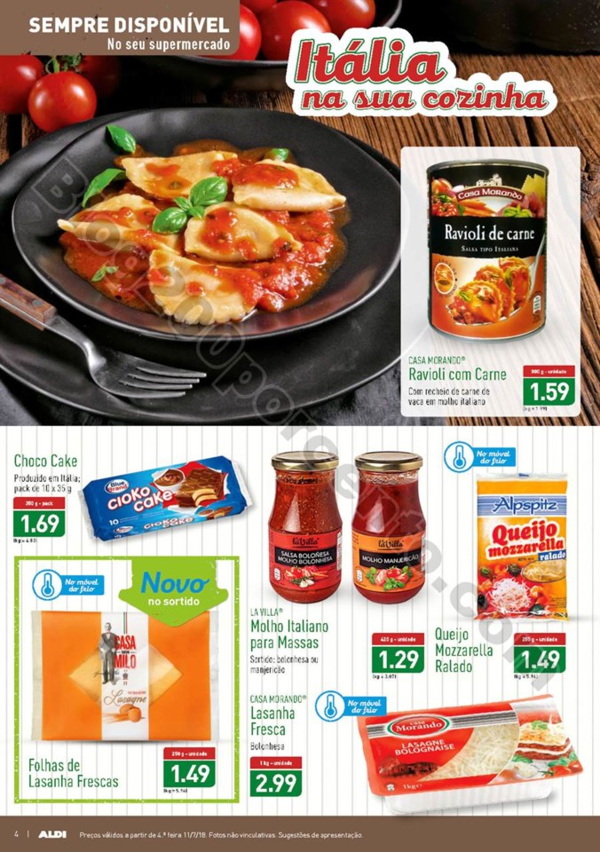 Antevisão Folheto ALDI Promoções a partir de 11
