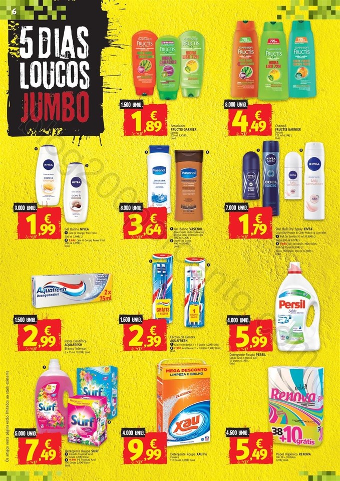 Antevisão Folheto JUMBO 5 dias loucos promoções