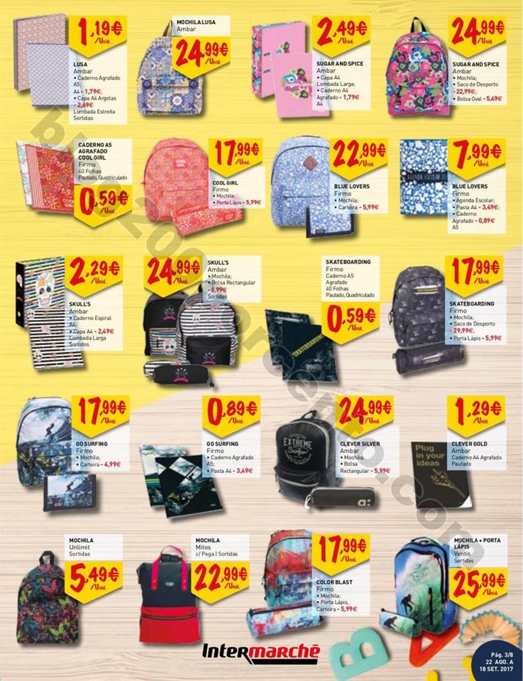 Antevisão Folheto INTERMARCHÉ Regresso às aulas