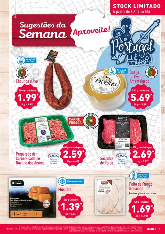 Antevisão Folheto ALDI Promoções a partir de 5 