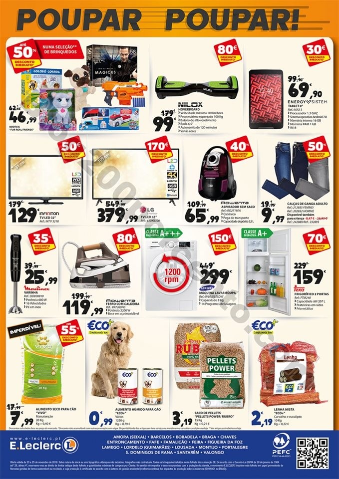 Black Weekend E-LECLERC Promoções de 23 a 25 nov