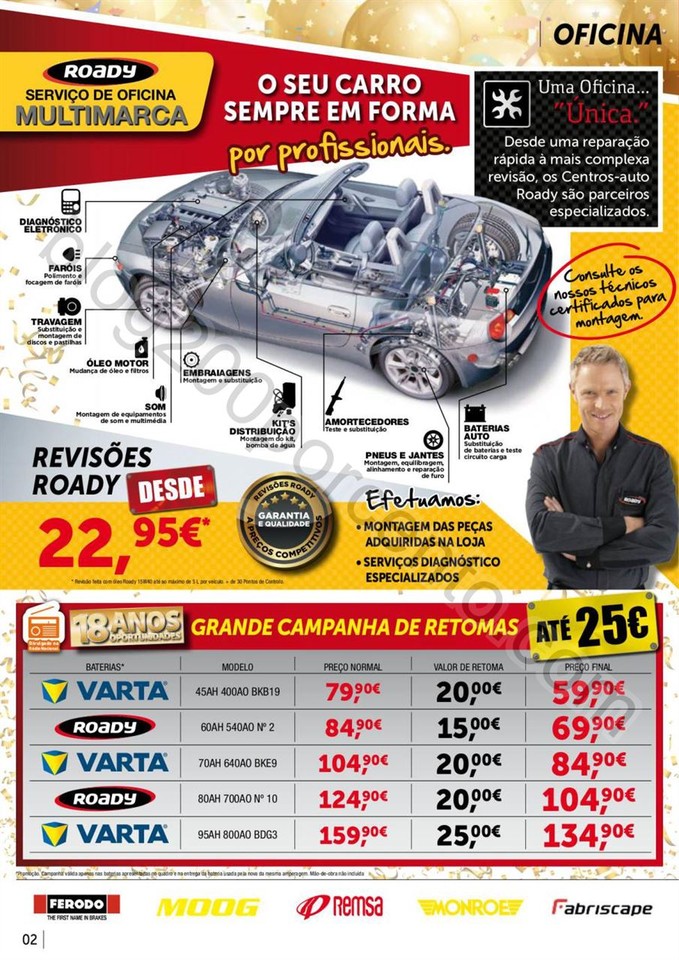 Novo Folheto ROADY Promoções de 27 outubro a 27 