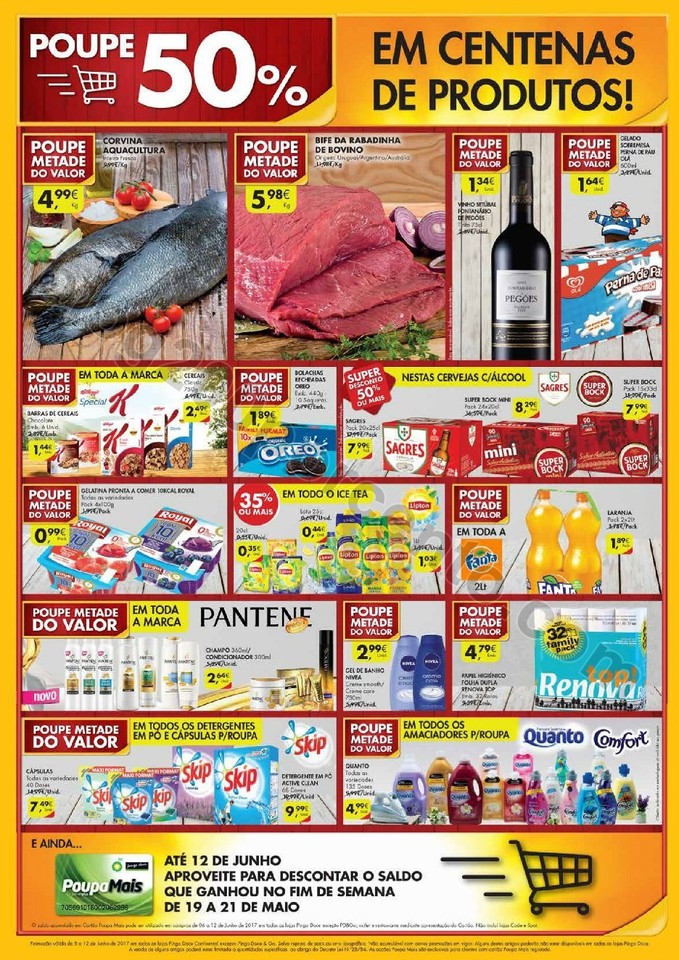 Antevisão Folheto PINGO DOCE Fim de semana de 8 a