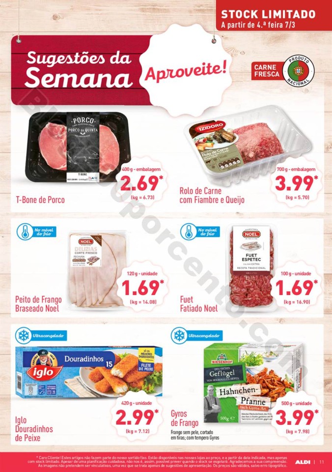 Antevisão Folheto ALDI Promoções a partir de 7 