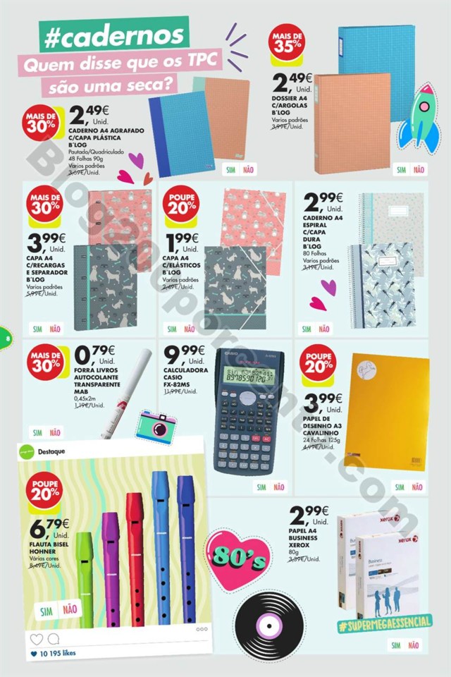 Antevisão Folheto PINGO DOCE Regresso às aulas p