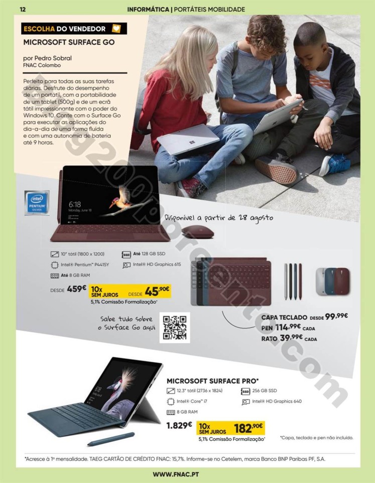 Antevisão Folheto FNAC Regresso às aulas promoç