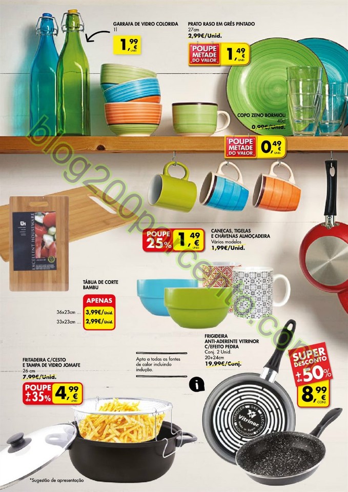 Novo Folheto PINGO DOCE Renovar e Reciclar de 25 f